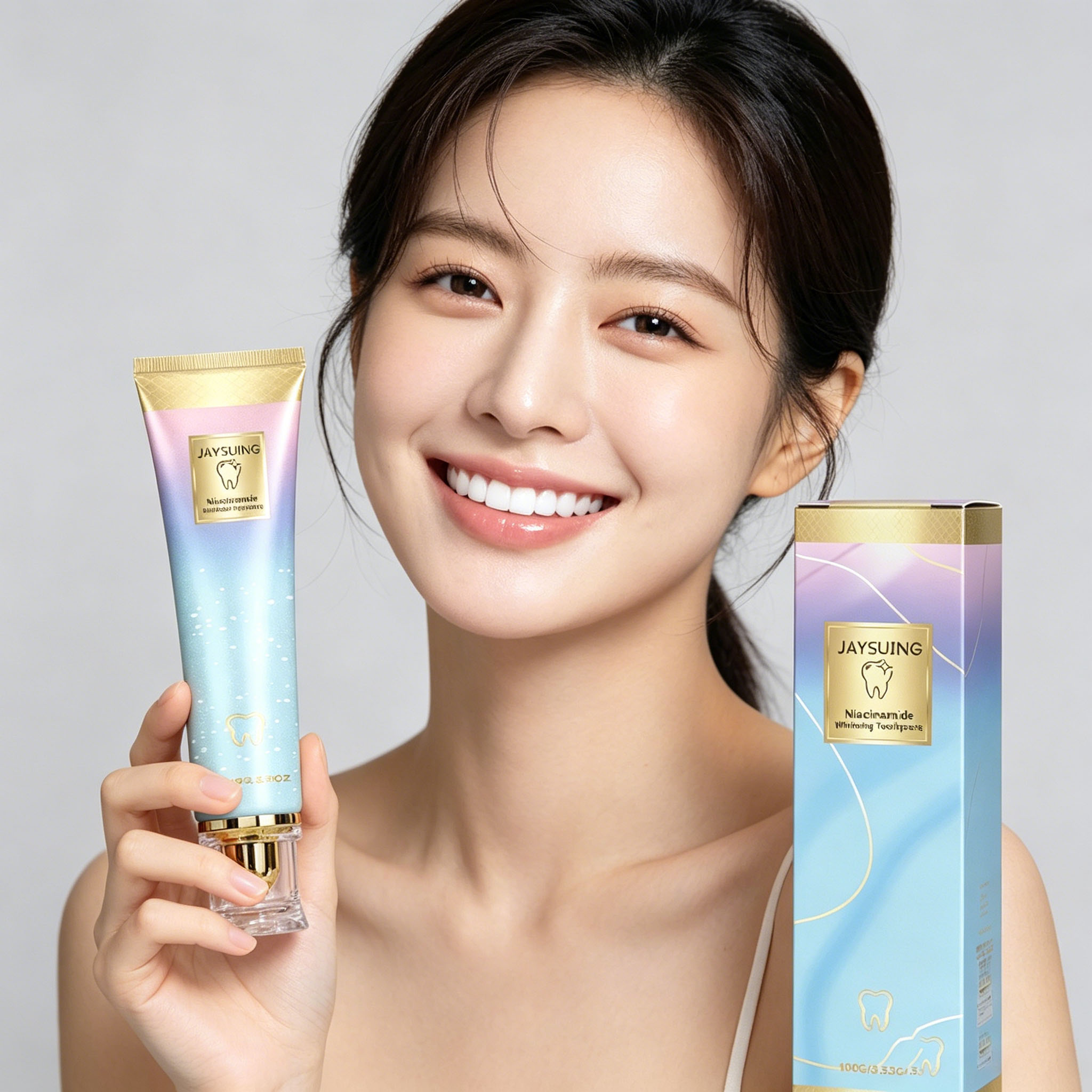 Teeth Whitening Natural - ﻿ Dentifrice blanchissant à la niacinamide,