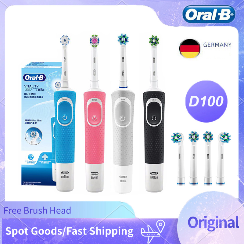 Teeth Whitening Or Tooth Whitening - Oral B-Brosse à dents électrique D100