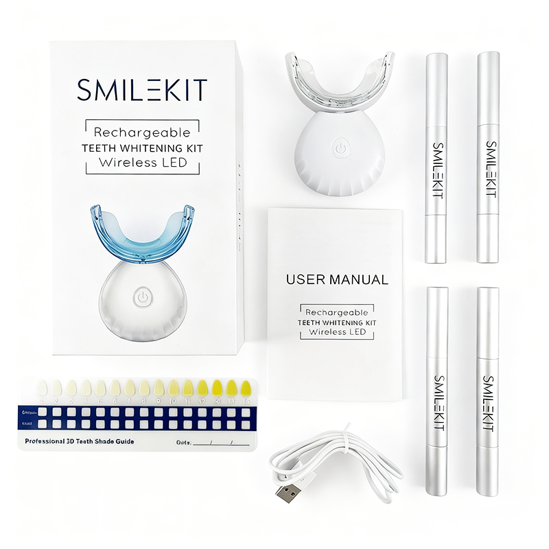 Teeth Whitening Kit At Home - Kit de blanchiment des dents professionnel,