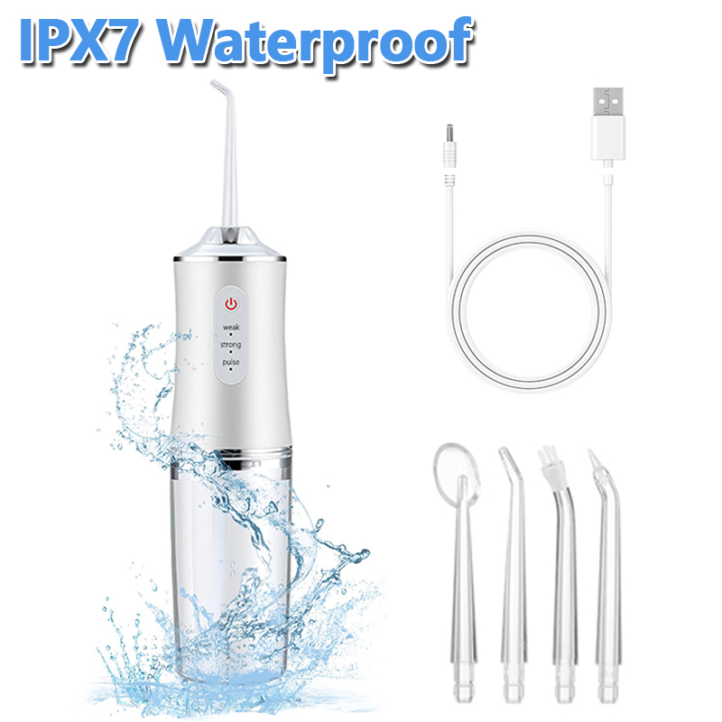 Water Flosser Cordless - Hydropulseur dentaire, appareil de nettoyage buccal