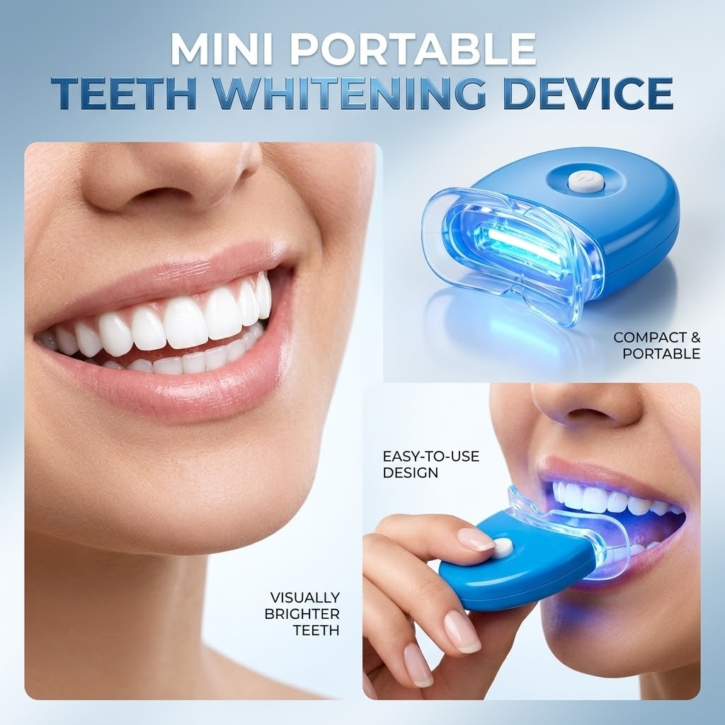 Teeth Whitening Kit At Home - Kit de blanchiment dentaire sans fil