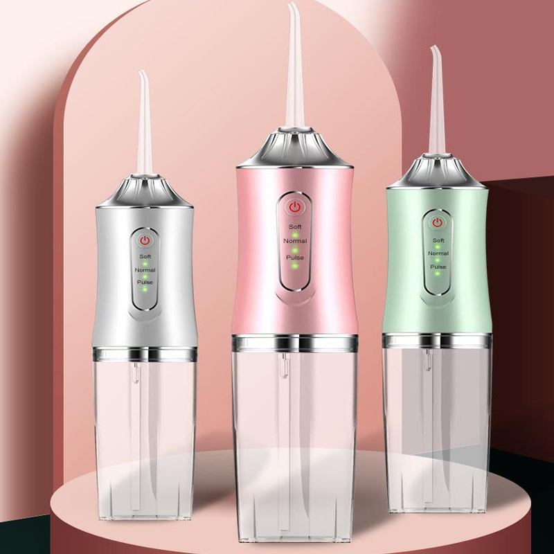 Water Flosser Cordless - Irrigateur buccal Portable, fil dentaire, Rechargeable