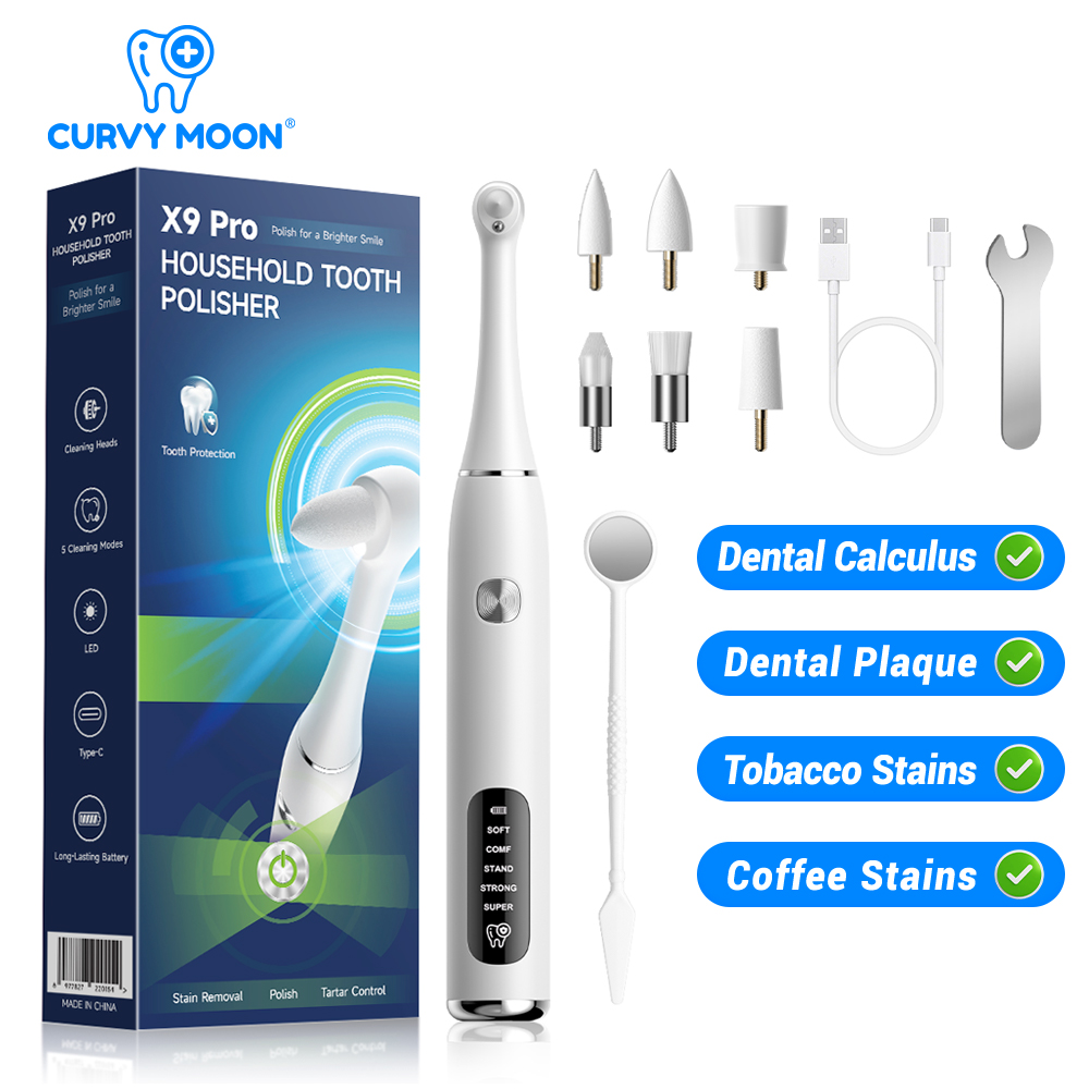 Teeth Whitening Or Tooth Whitening - Polisseur dentaire domestique pour blanchiment des