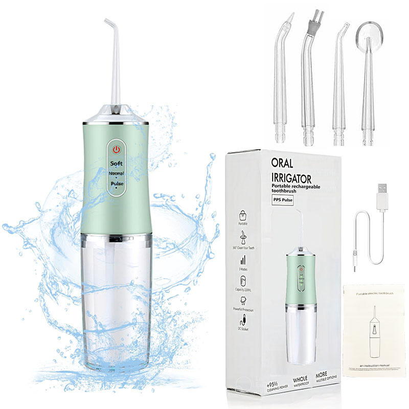 Water Flosser Cordless - Brosse à dents électrique portable à