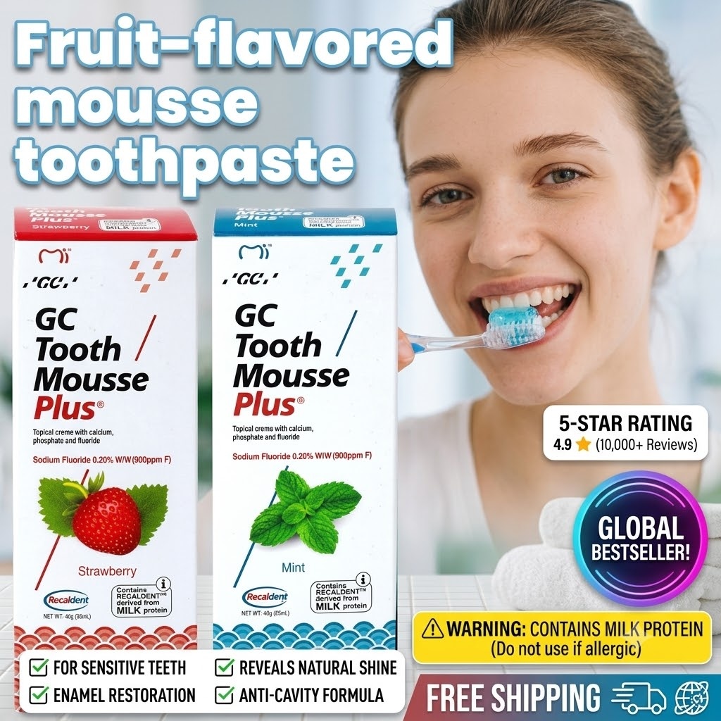 Dentifrice Mousse Saveur Fruit - Teeth Whitening Mousse avis et prix