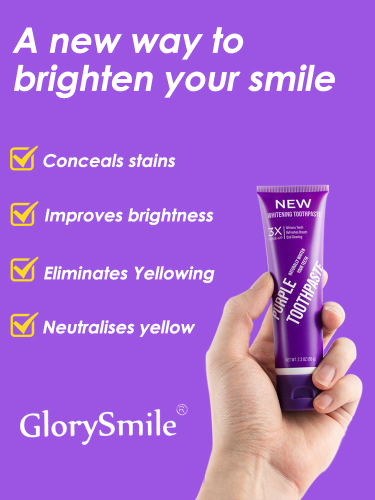Dentifrice blanchissant violet - Teeth Whitening Mousse avis et prix