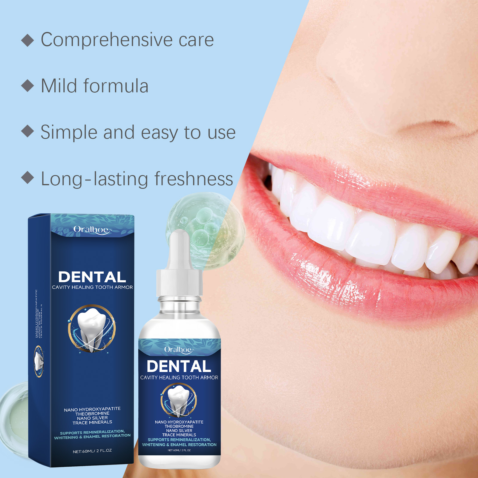 Sérum Liquide Blanchissant pou - Teeth Whitening Natural avis et prix