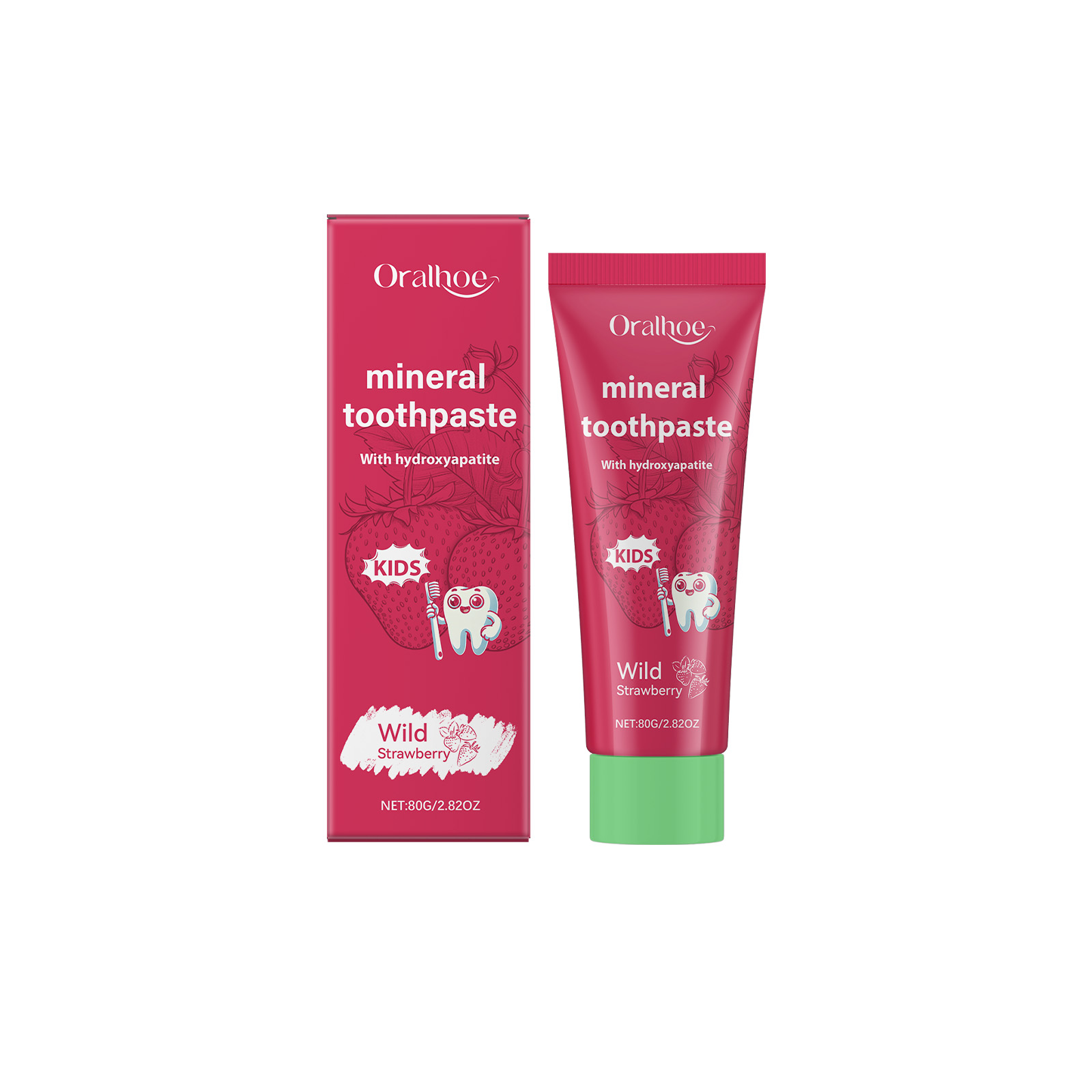 Dentifrice Oralhoe pour enfant - Teeth Whitening Natural avis et prix