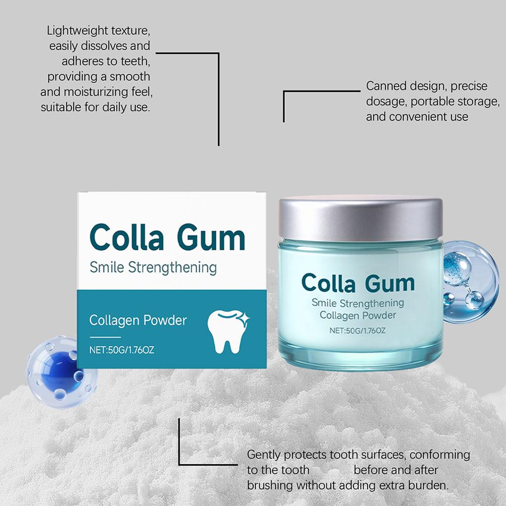 Poudre de Gomme au Collagène F - Teeth Whitening Zimba avis et prix