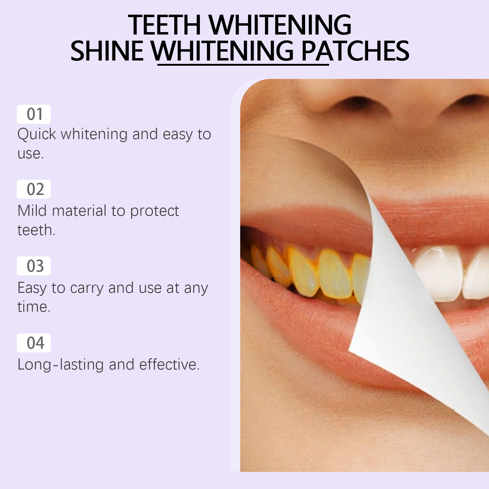 Bandes blanchissantes pour les - Teeth Whitening Flash avis et prix