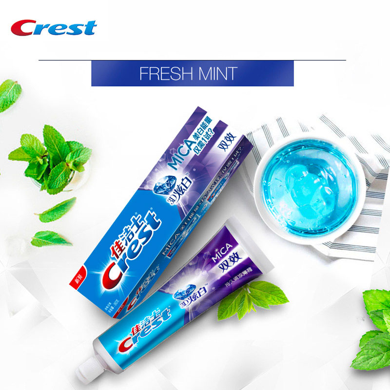 Crest 3D MICA dentifrice fluor - Teeth Whitening Paste avis et prix