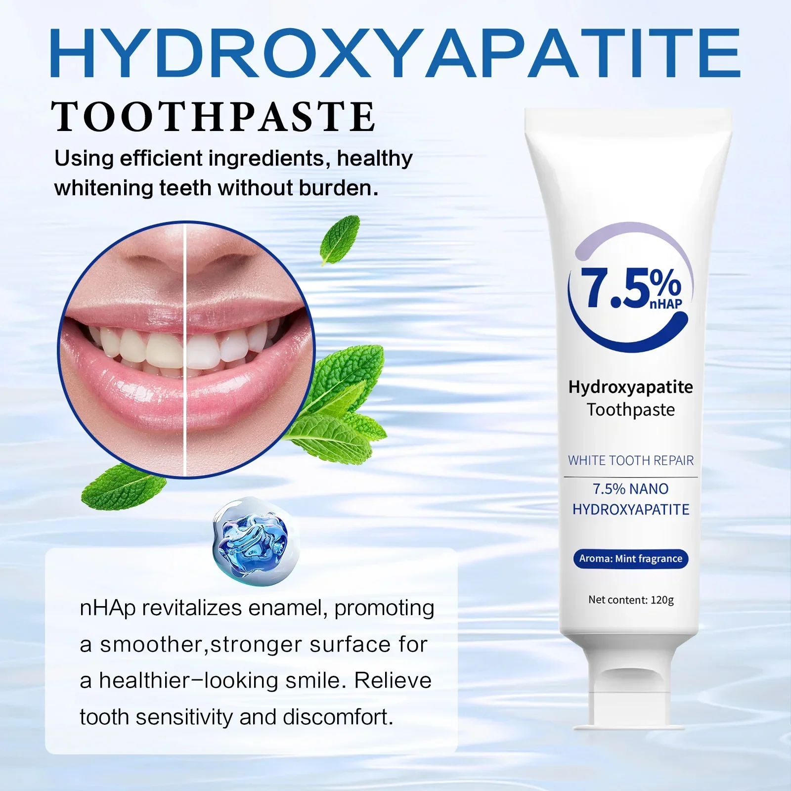Kit de dentifrice et stylo bla - Teeth Whitening Natural avis et prix