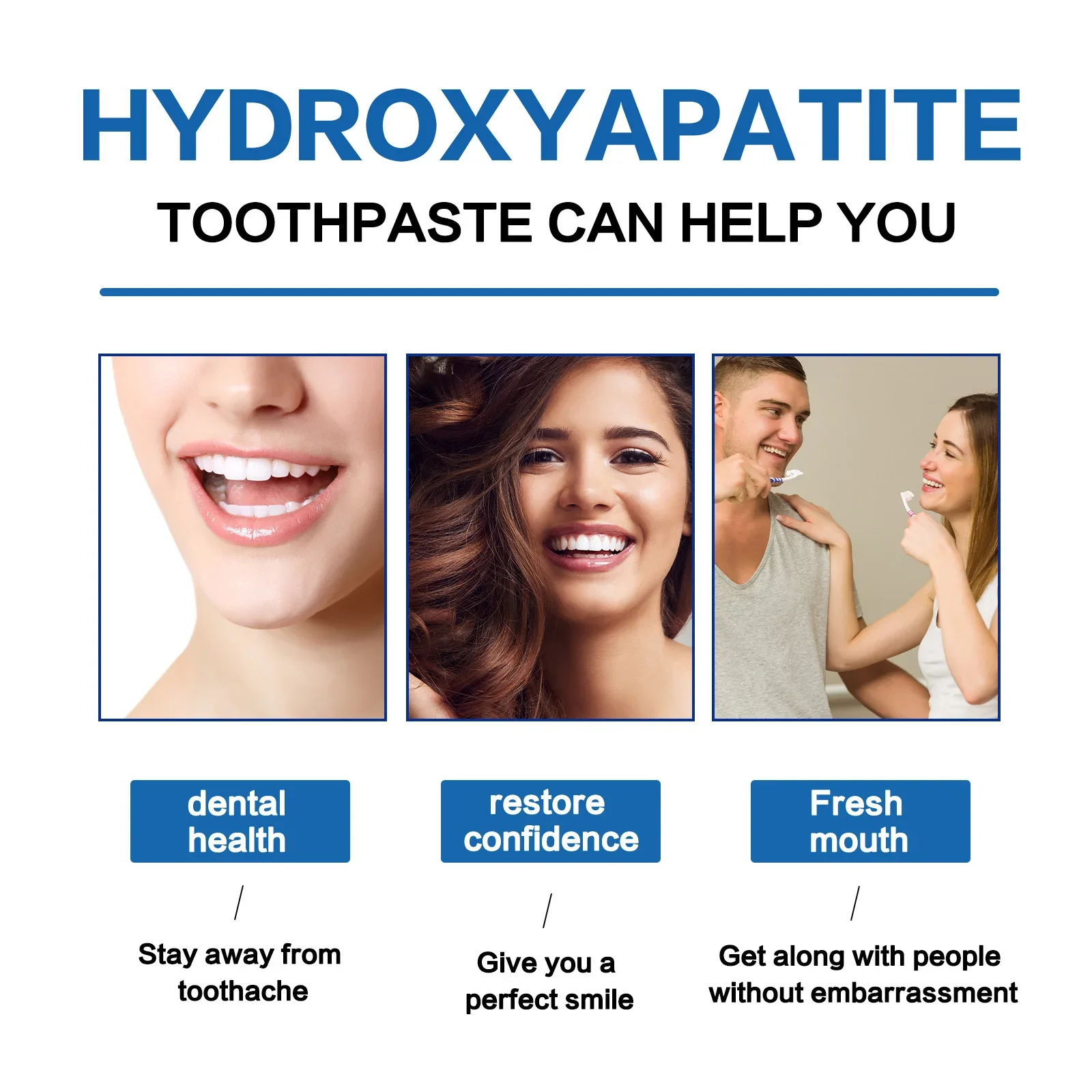 Kit de dentifrice et stylo bla - Teeth Whitening Natural avis et prix