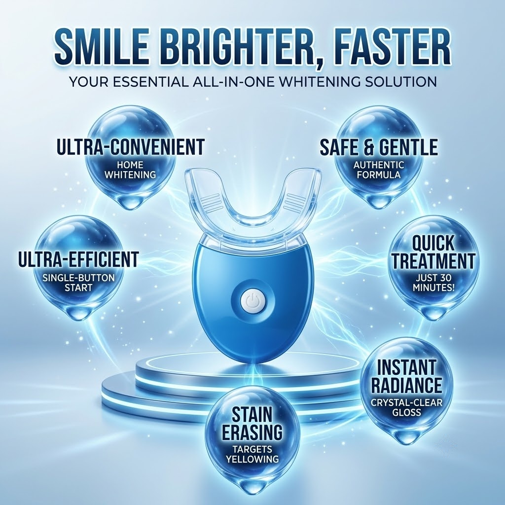 Kit de blanchiment dentaire sa - Teeth Whitening Kit At Home avis et prix