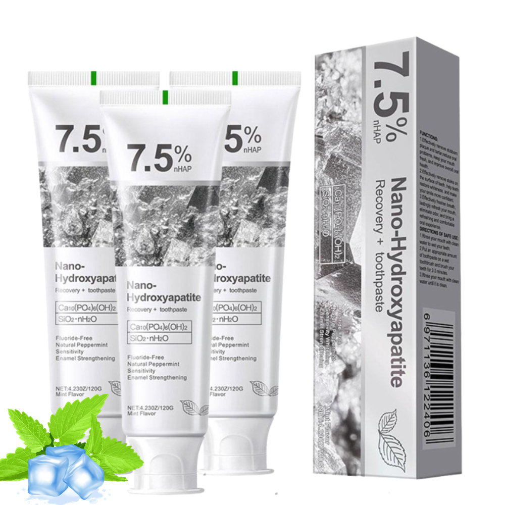 Dentifrice blanchissant à 7,5  - Hydroxyapatite Toothpaste avis et prix
