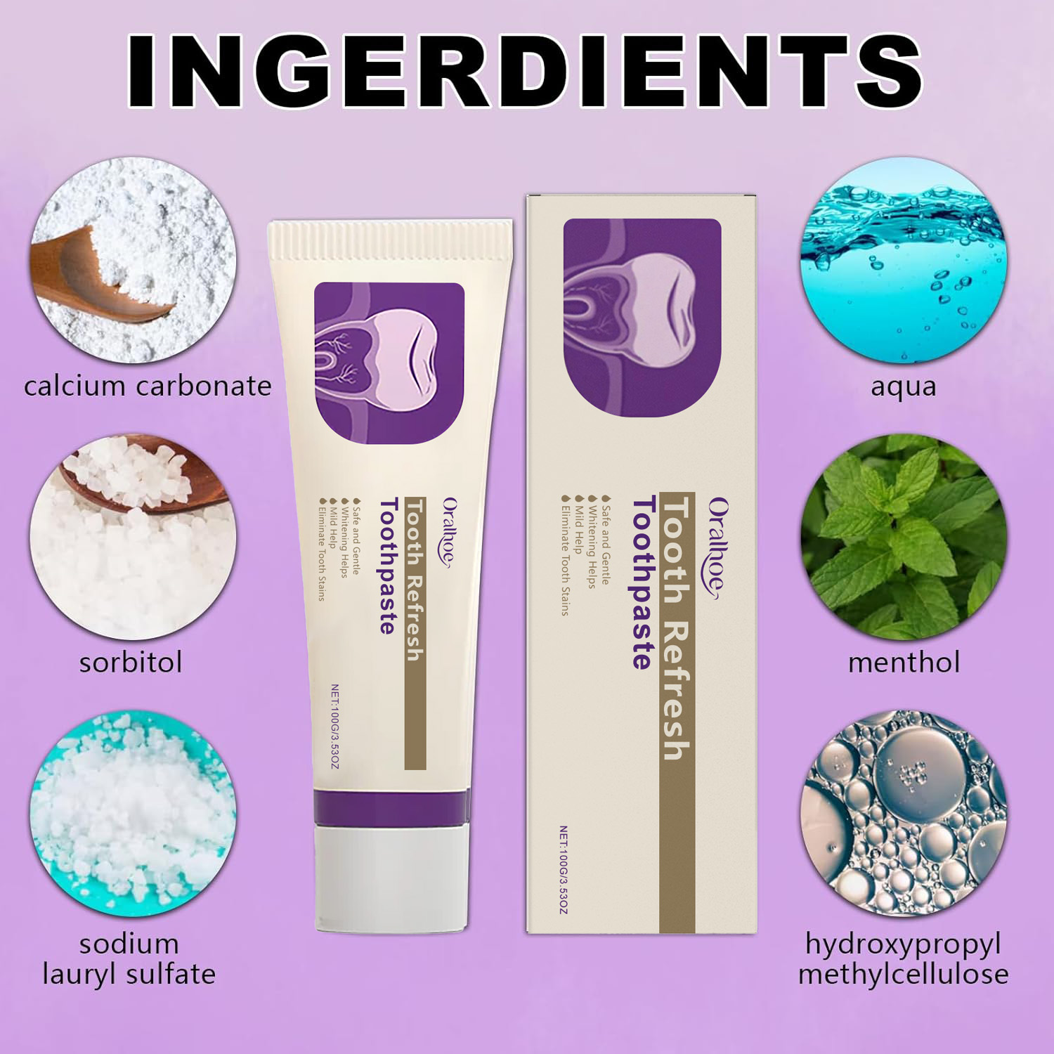 Dentifrice blanchissant à la m - Teeth Whitening Natural avis et prix
