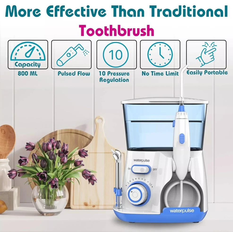 Hydropulseur électrique Waterp - Water Flosser Cordless avis et prix