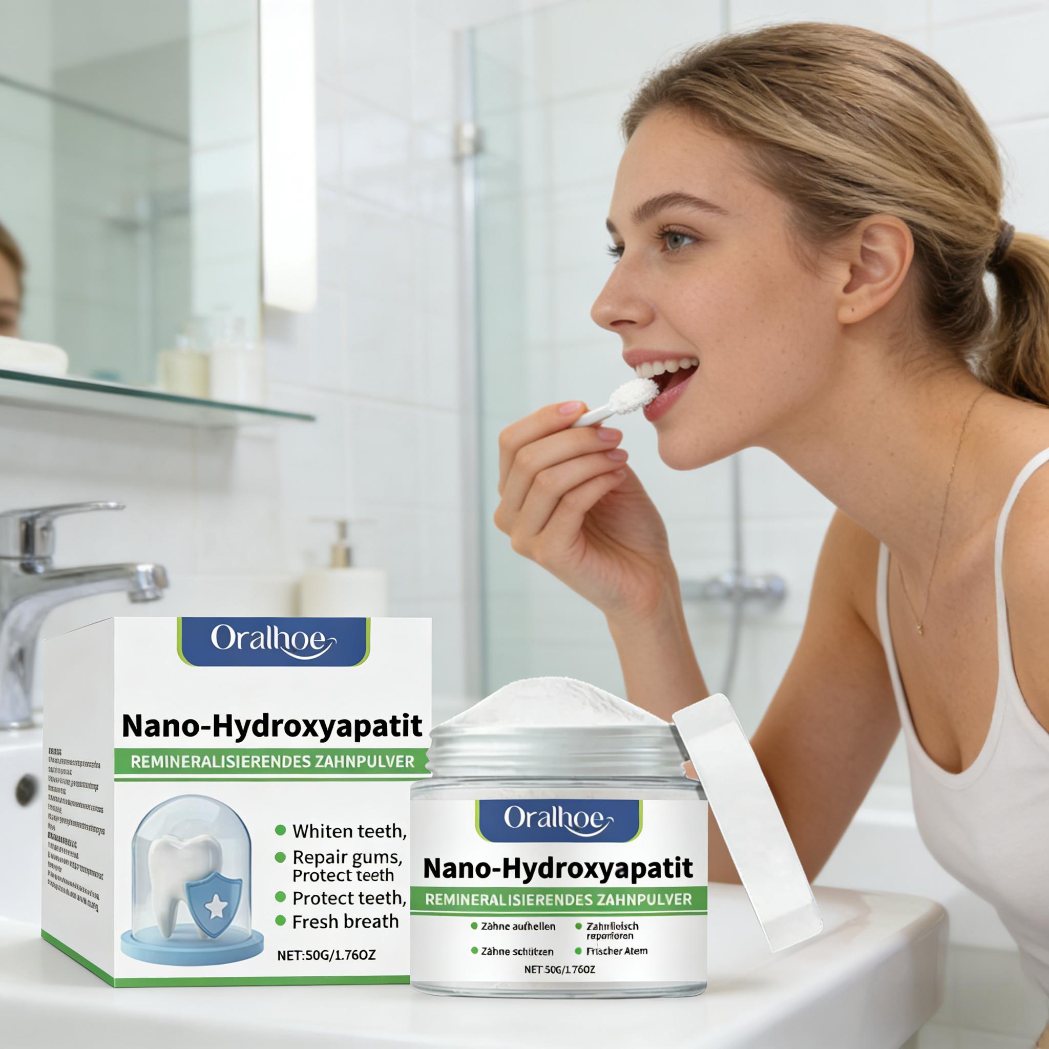 Poudre blanchissante Oralhoe p - Teeth Whitening Zimba avis et prix