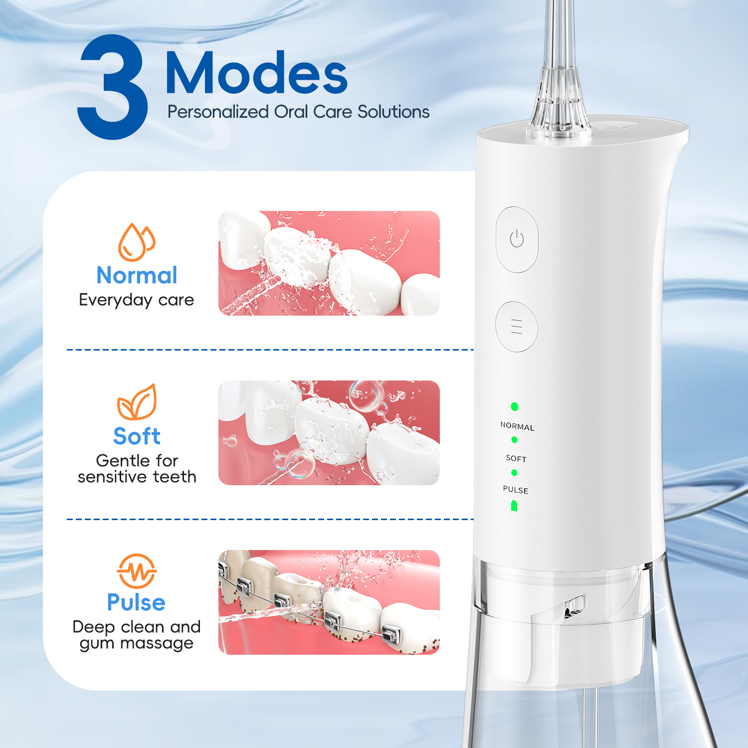 Nouveau Hydropulseur Portable  - Water Flosser Cordless avis et prix