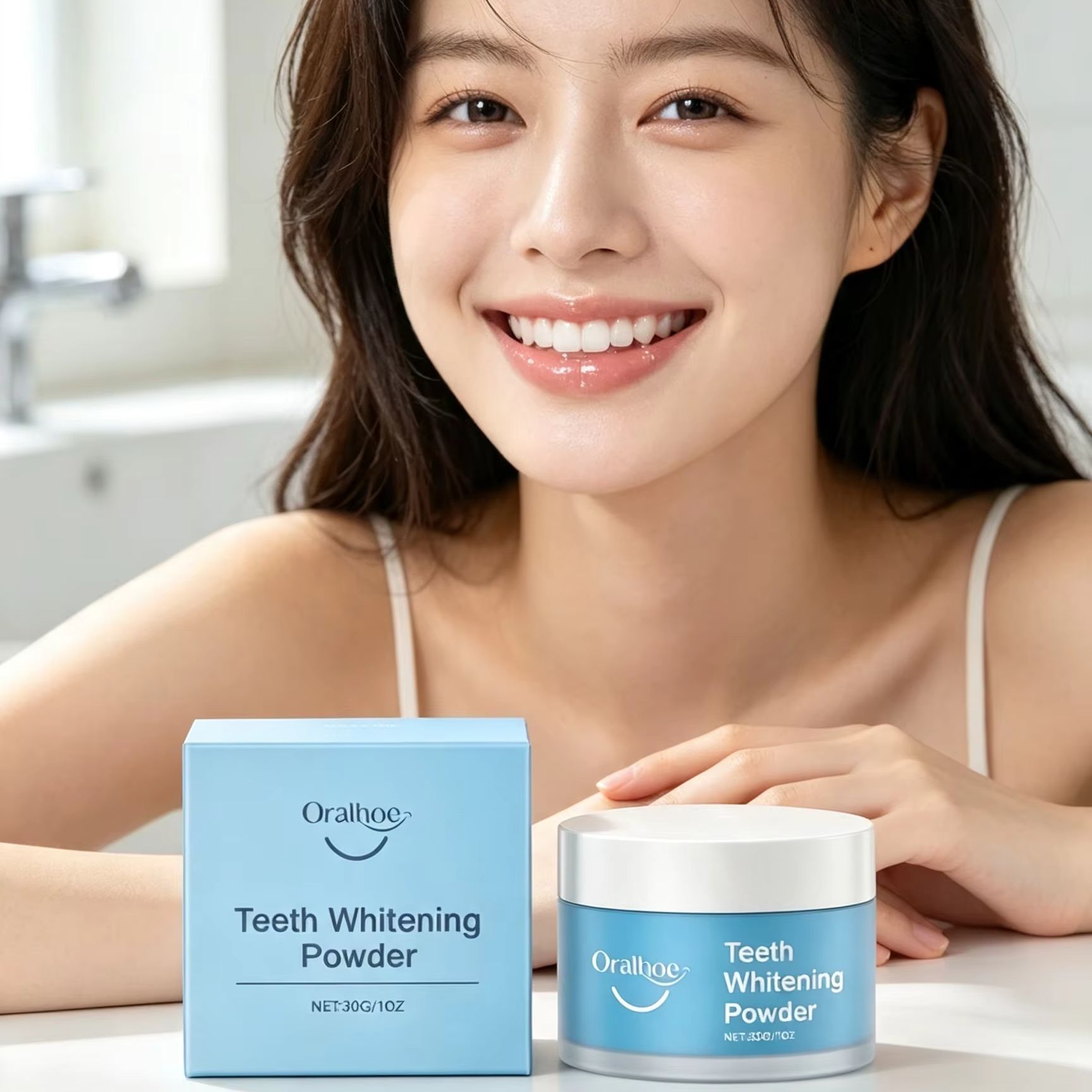 Poudre dentaire Oralhoe pour l - Teeth Whitening Zimba avis et prix