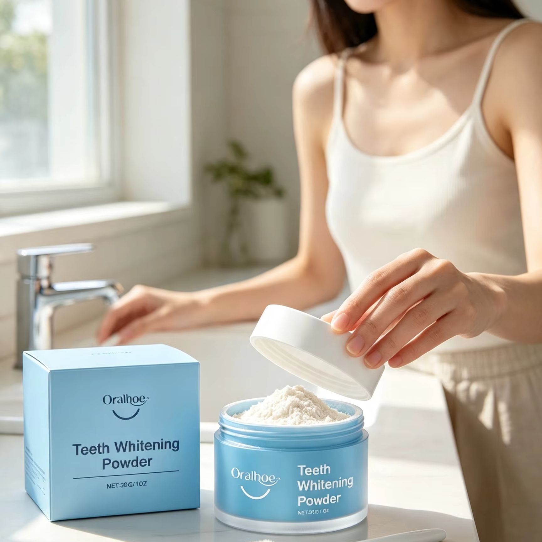 Poudre dentaire Oralhoe pour l - Teeth Whitening Zimba avis et prix
