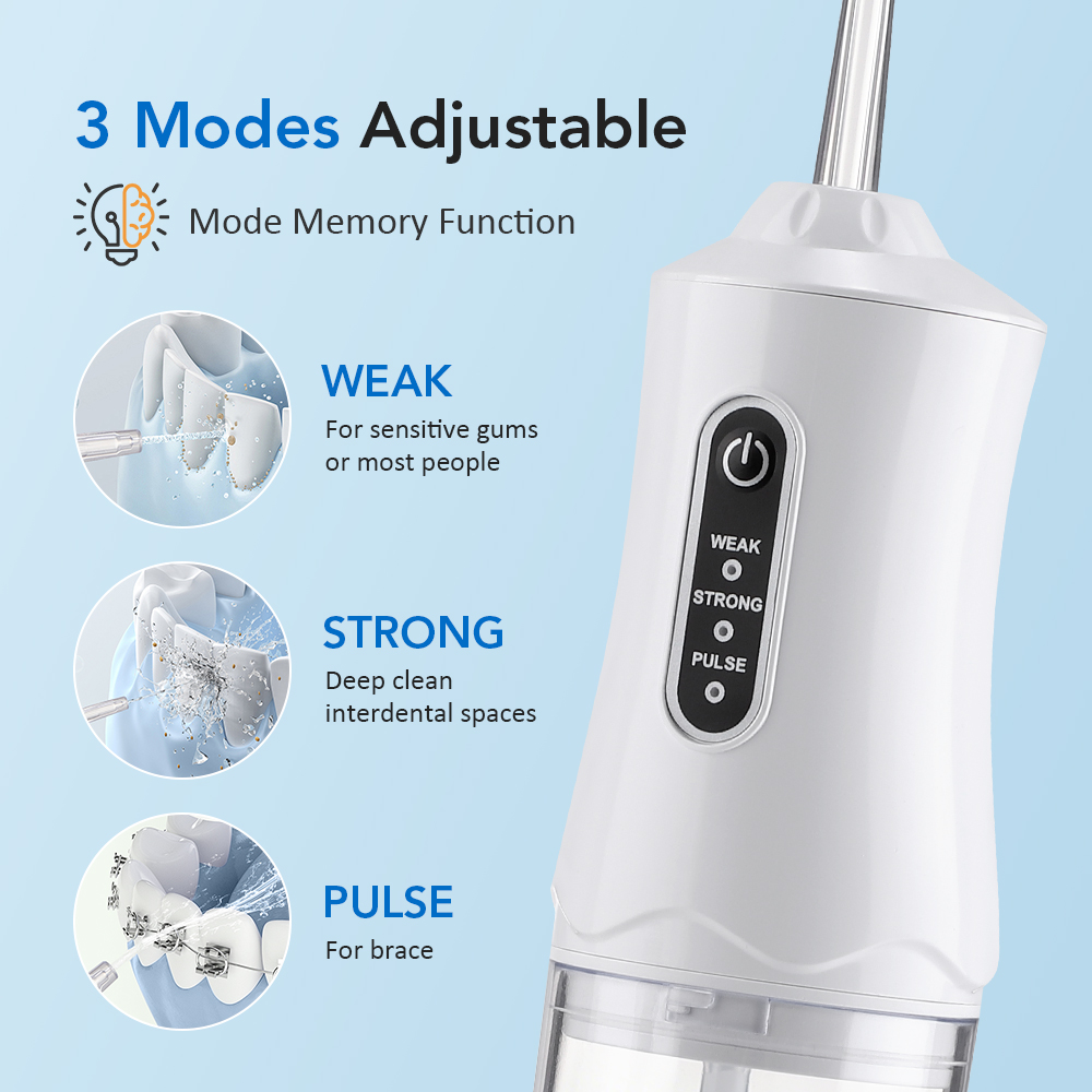 Irrigateur buccal portable 3 m - Teeth Whitening Or Tooth Whitening avis et prix