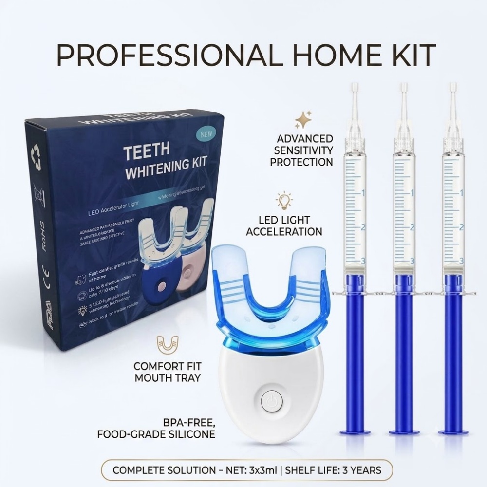Kit professionnel de blanchime - Teeth Whitening Kit At Home avis et prix