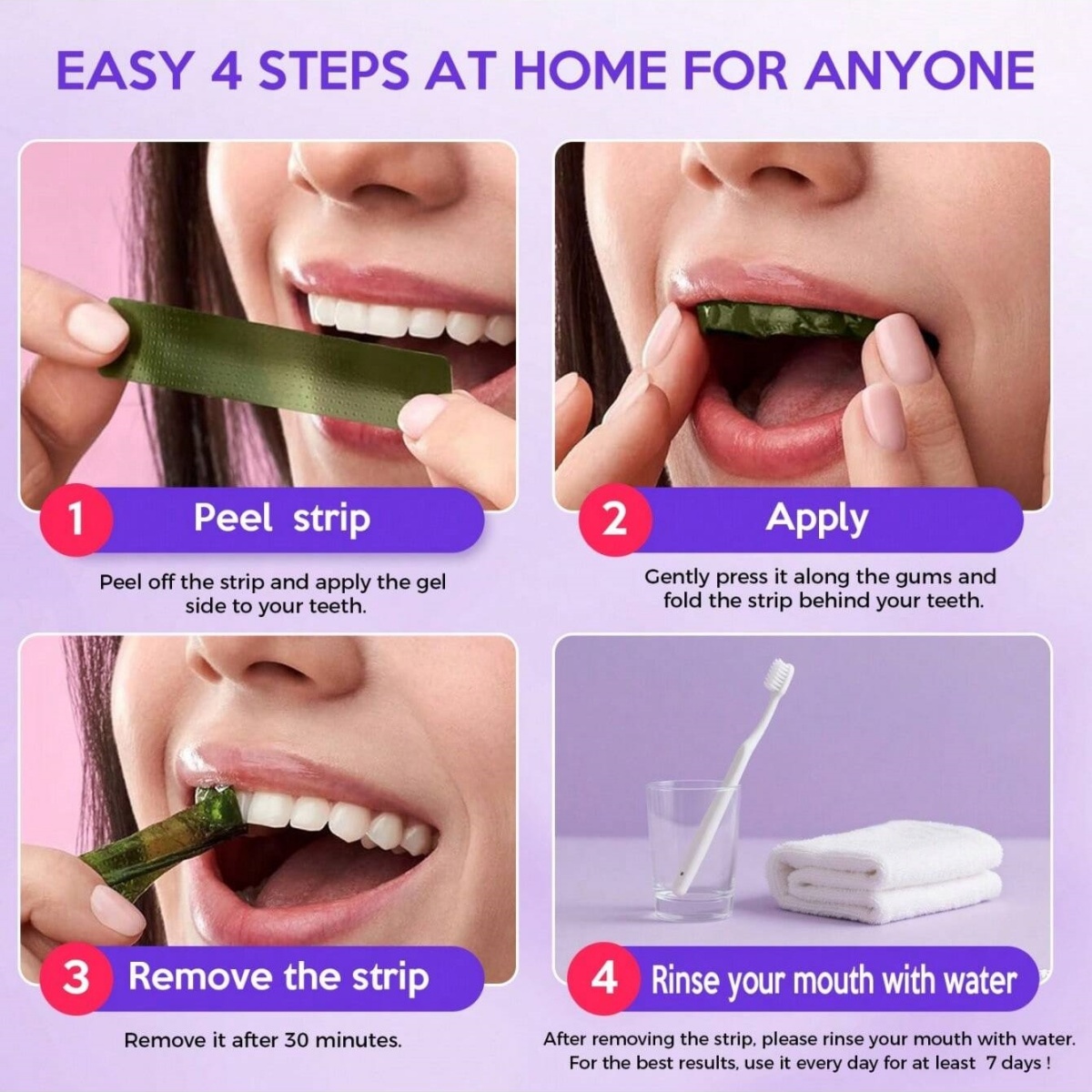 Autocollants de blanchiment de - Teeth Whitening Gels Used By Dentists avis et prix