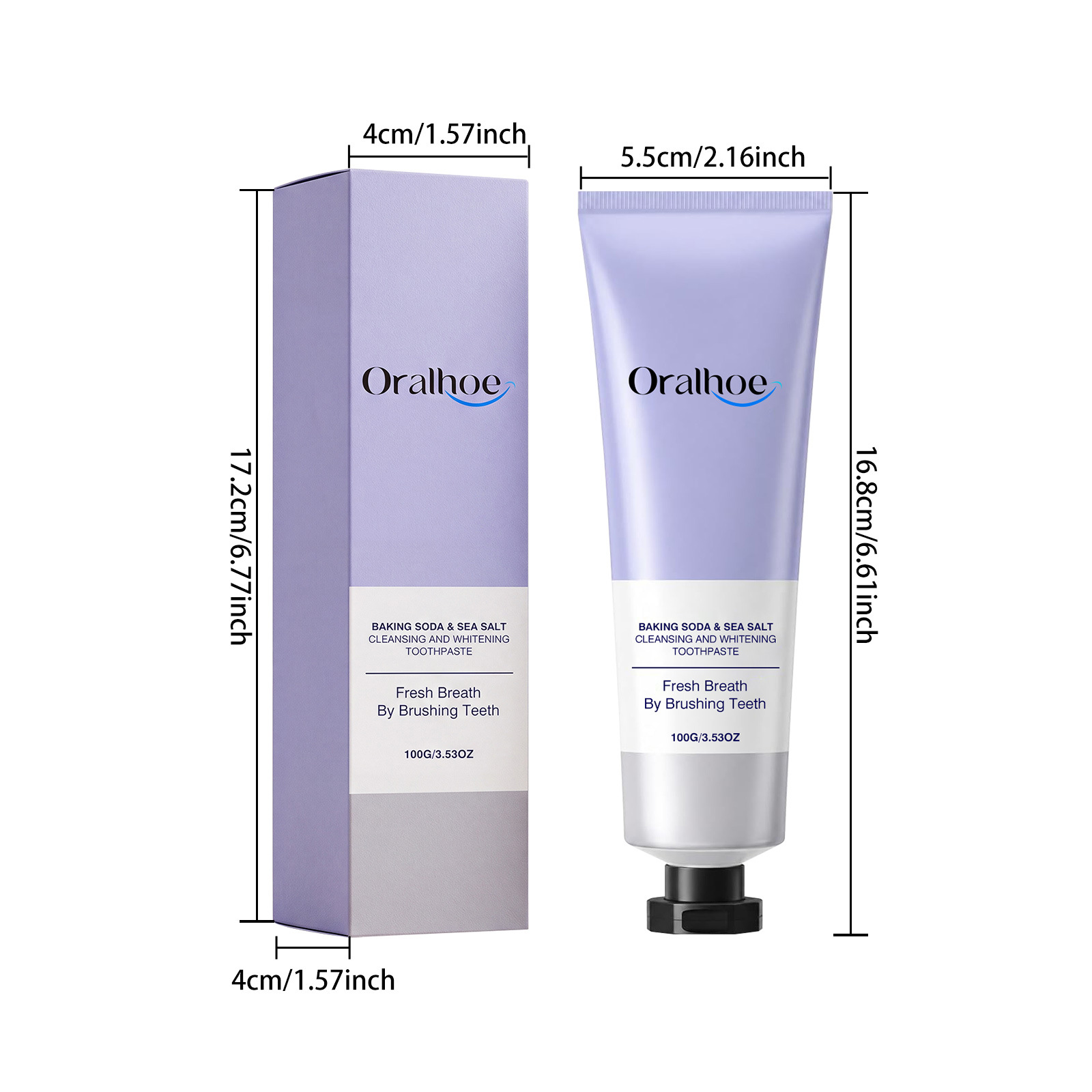 Dentifrice Oralhoe au bicarbon - Teeth Whitening Natural avis et prix