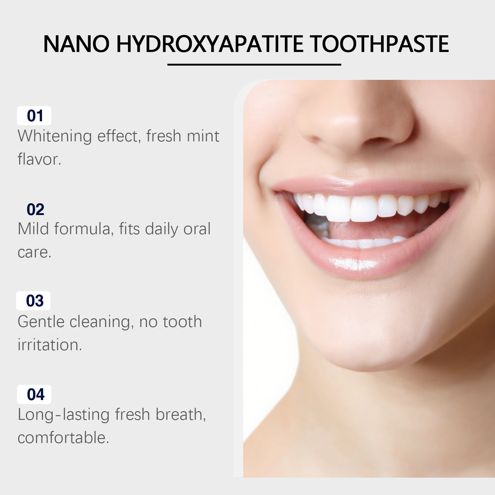 Dentifrice Nano Hydroxyapatite - Hydroxyapatite Toothpaste avis et prix