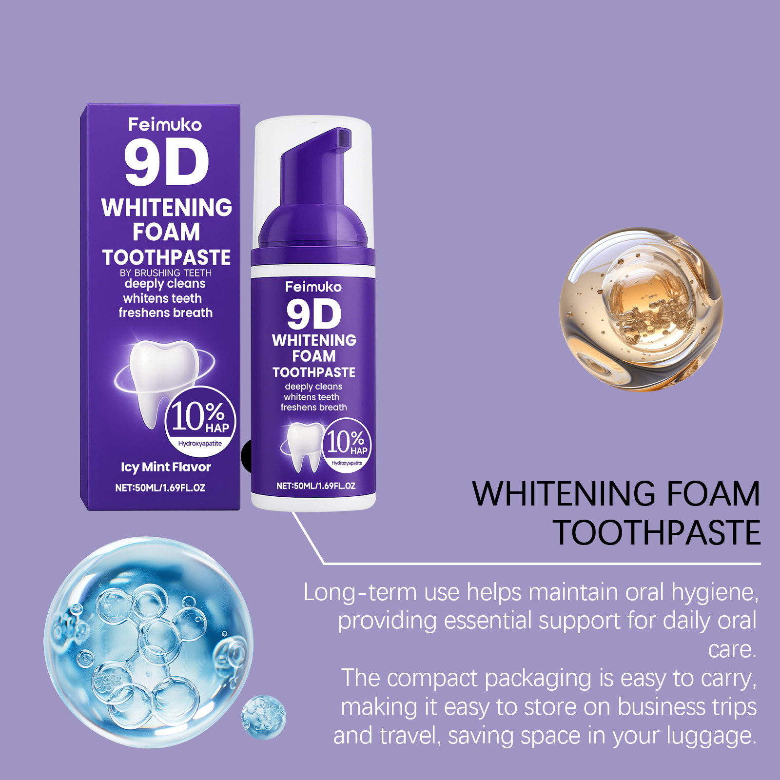 Mousse blanchissante pour les  - Teeth Whitening Mousse avis et prix