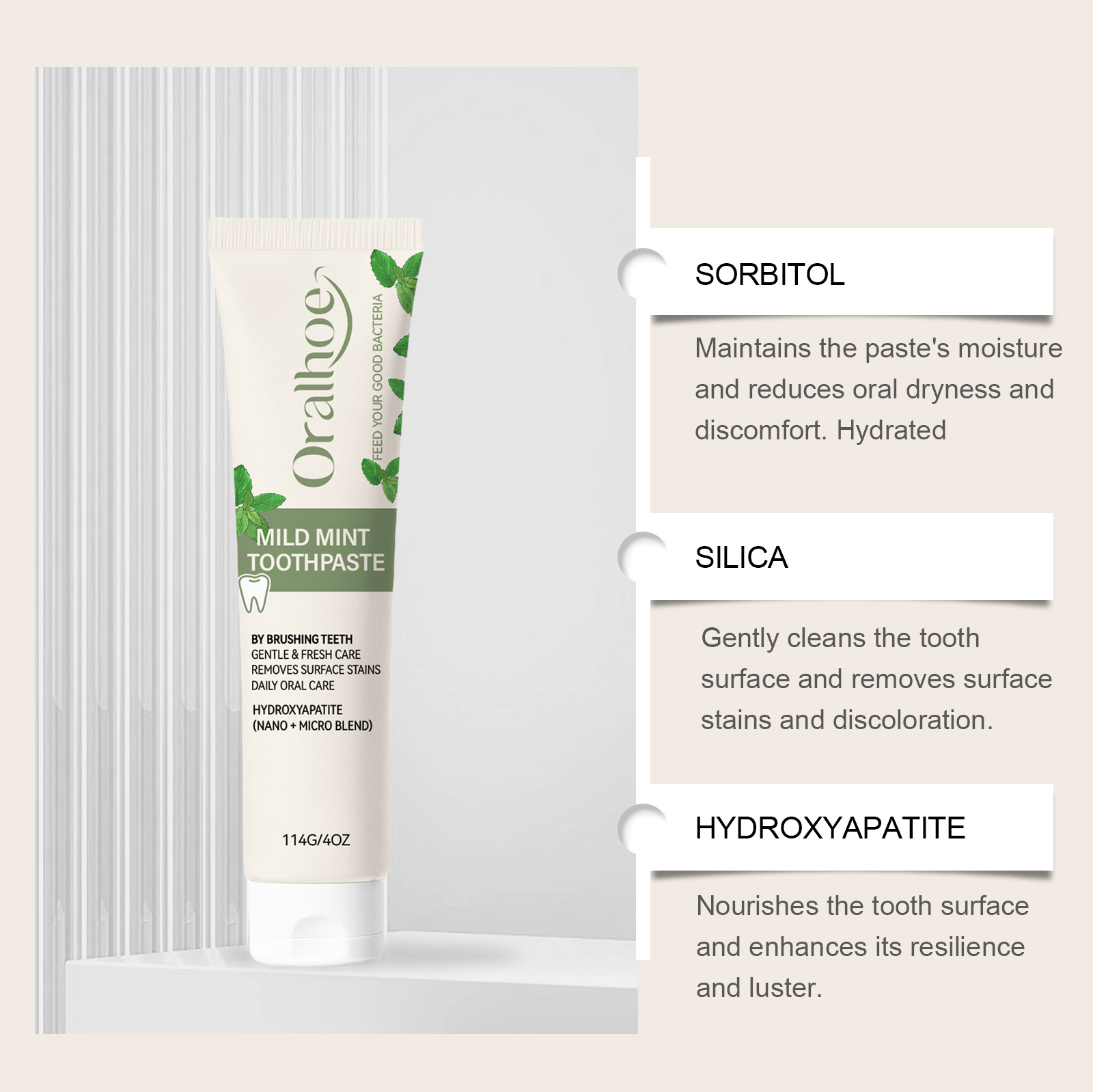 Dentifrice à la menthe – Formu - Hydroxyapatite Toothpaste avis et prix