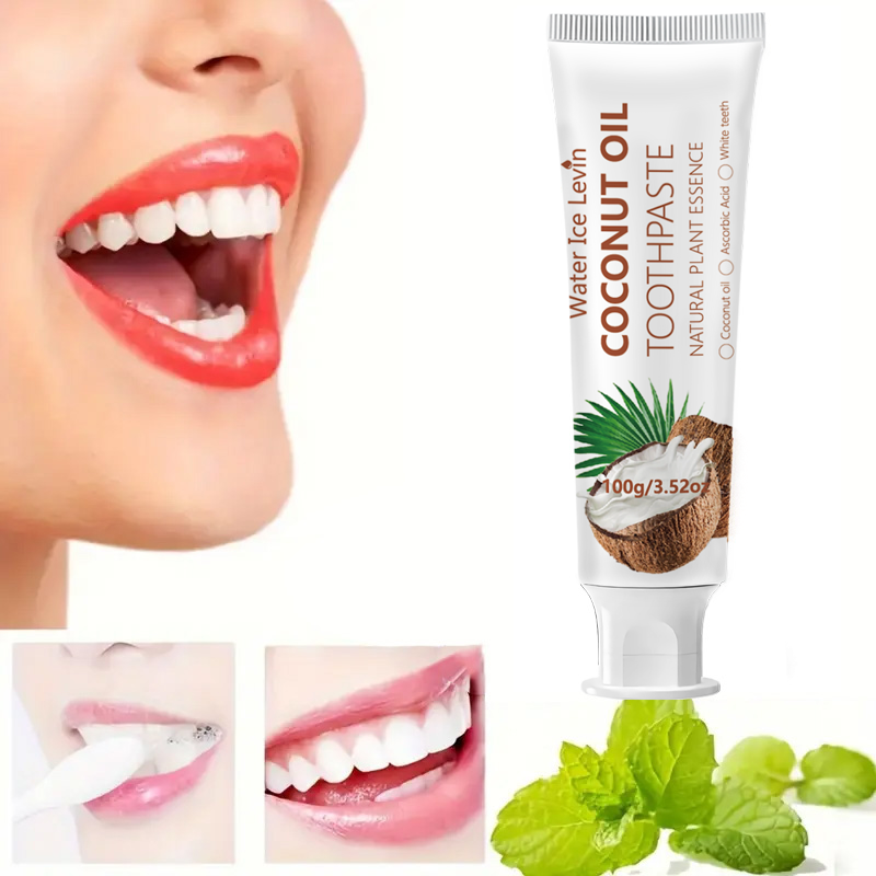 Dentifrice à l'huile de coco 1 - Teeth Whitening Oil Pulling avis et prix