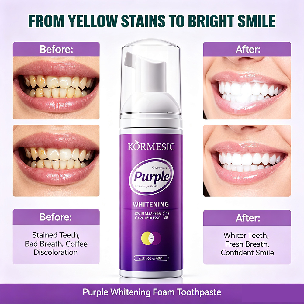 Mousse dentifrice blanchissant - Teeth Whitening Mousse avis et prix