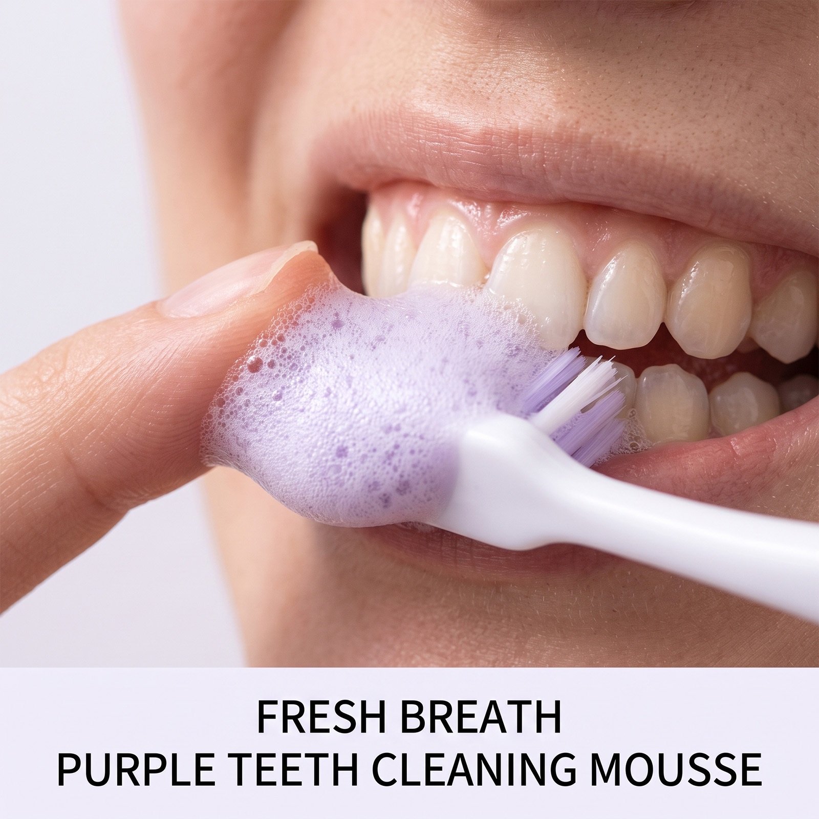 Mousse dentifrice violette bla - Teeth Whitening Mousse avis et prix