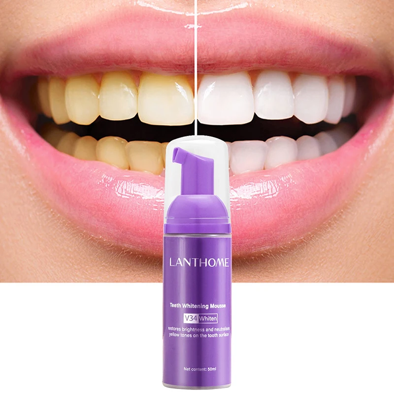 Dentifrice en Mousse V34 pour  - Teeth Whitening Mousse avis et prix