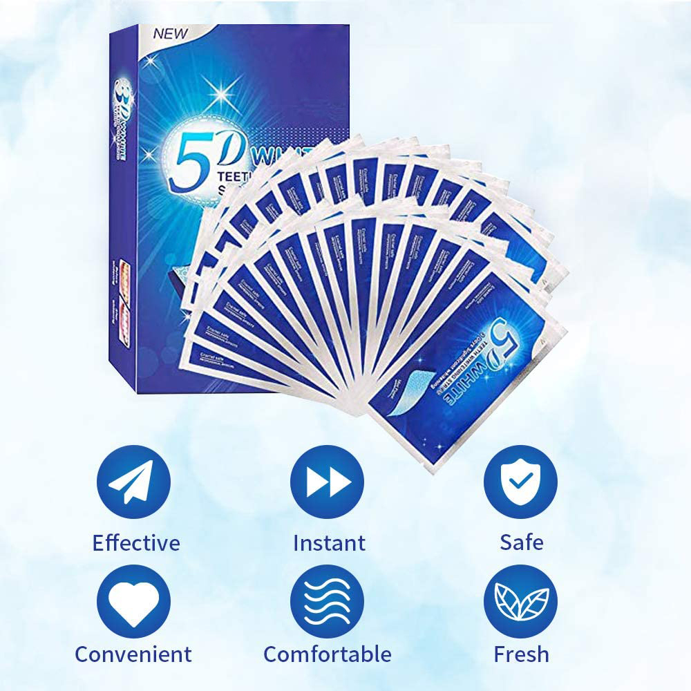 Bandelettes blanchissantes 5D  - Teeth Whitening Paste avis et prix