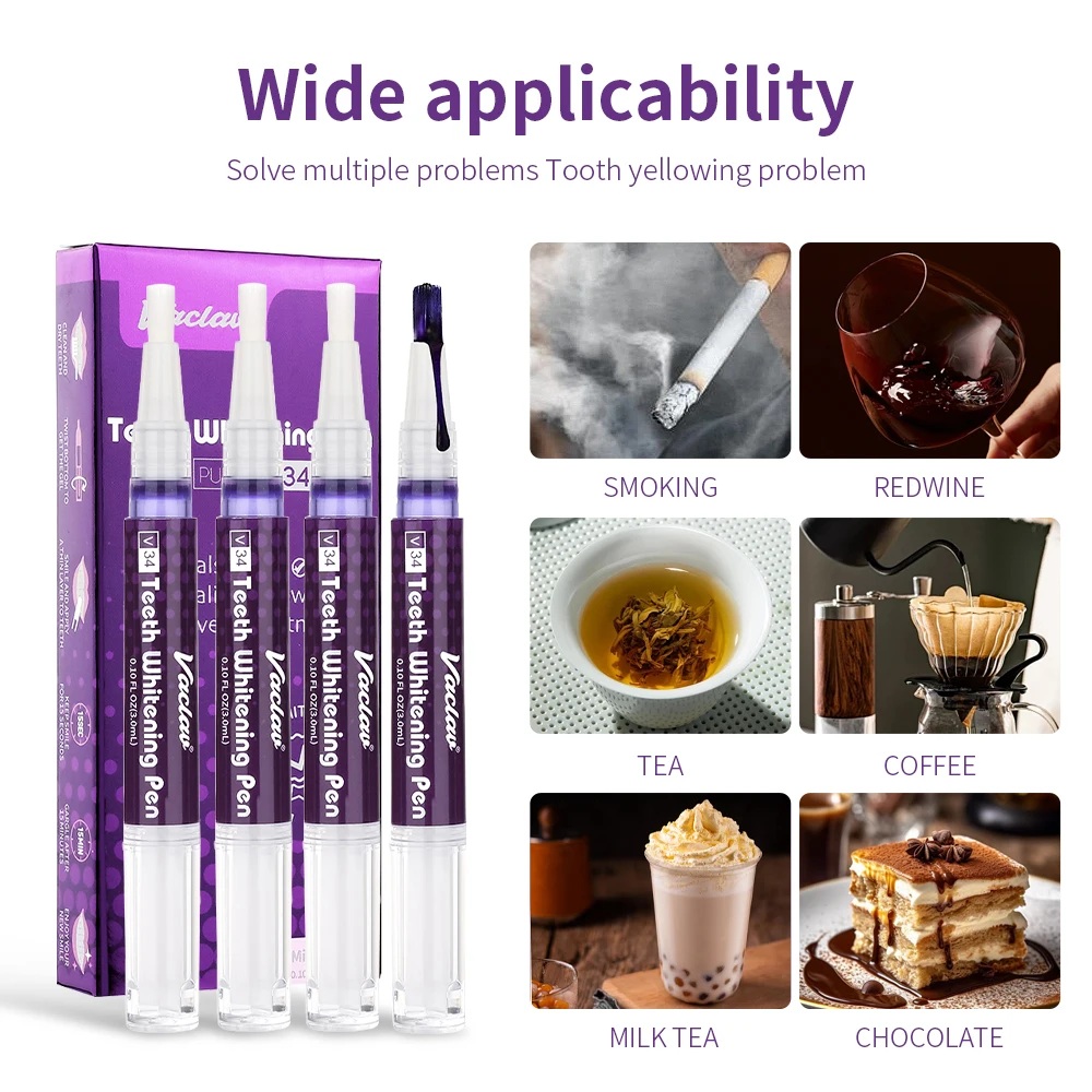 Vaclav V34 stylo gel de blanch - Teeth Whitening Pen avis et prix
