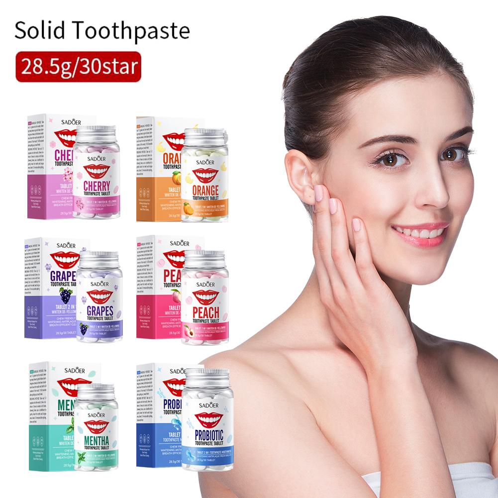Comprimés de dentifrice solide - Teeth Whitening Zimba avis et prix